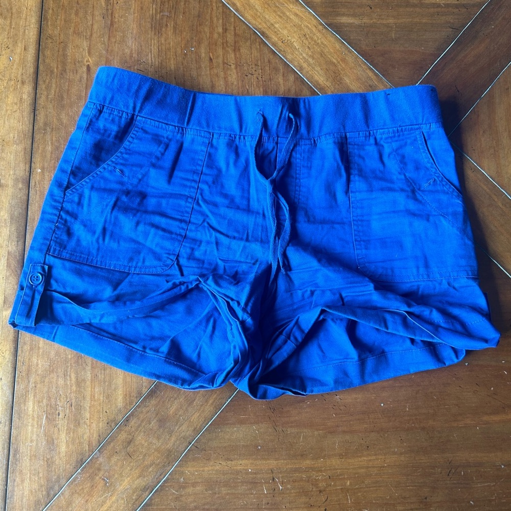 New York & Company Royal Blue Cargo Shorts